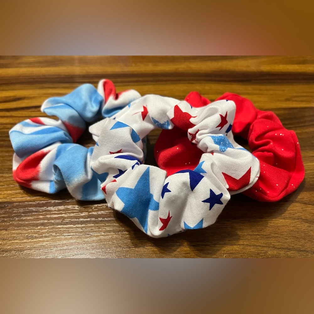 4th of July Scrunchie Set! Summer Scrunchies